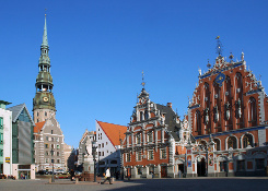Riga Old Town - Blackhead house